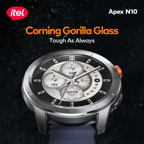 itel Apex N10 Smartwatch 1.43'' Amoled Digital Compass, 5ATM Waterproof, GPS Tracking - Image 6