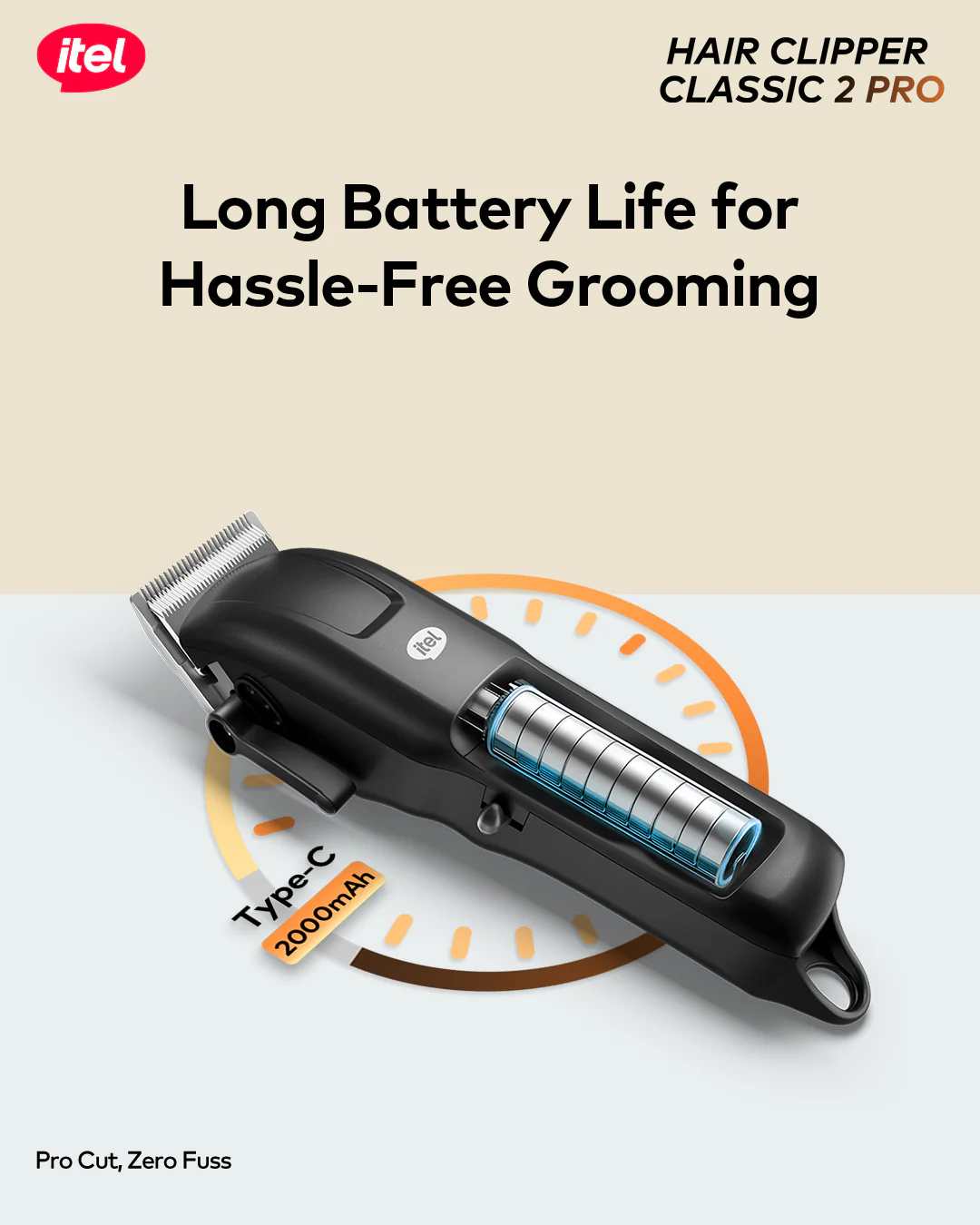 itel Hair Clipper IHC 33 Pro - Image 3