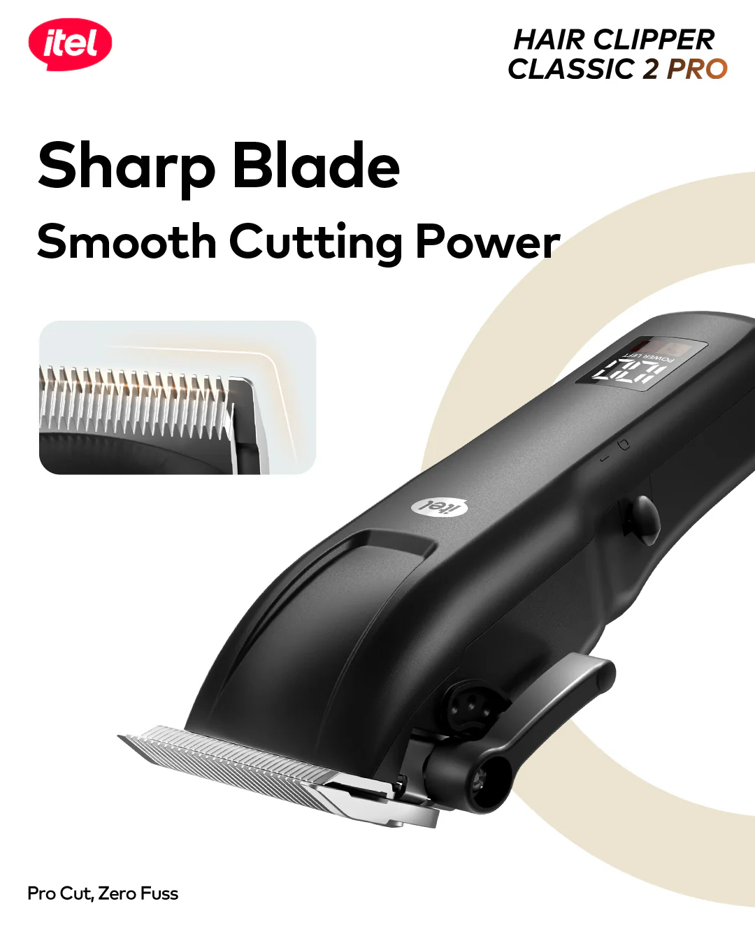 itel Hair Clipper IHC 33 Pro - Image 6