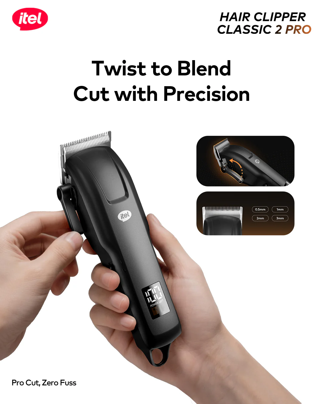 itel Hair Clipper IHC 33 Pro - Image 7