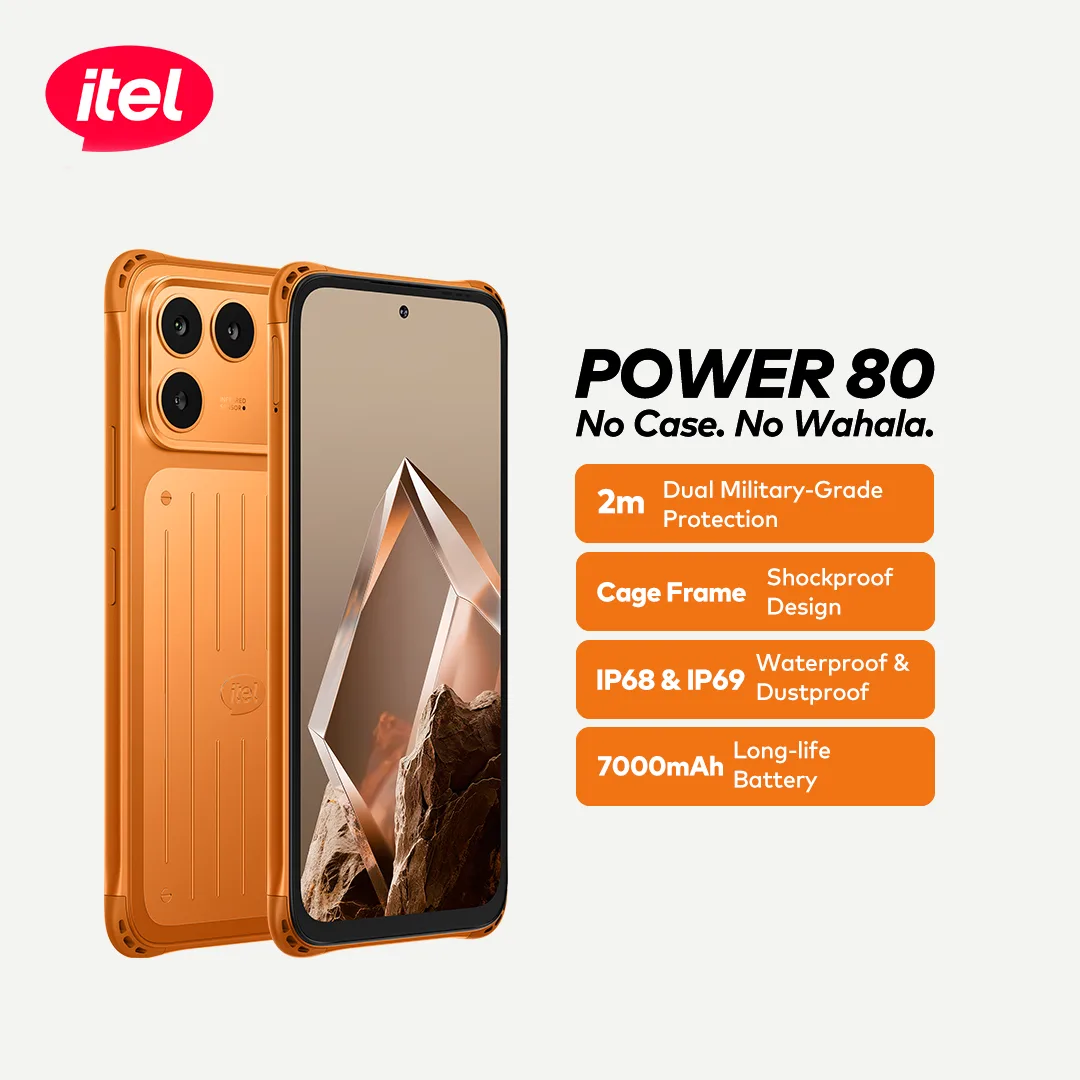 itel Power 80 Smartphone | No Case, No Wahala - Image 5