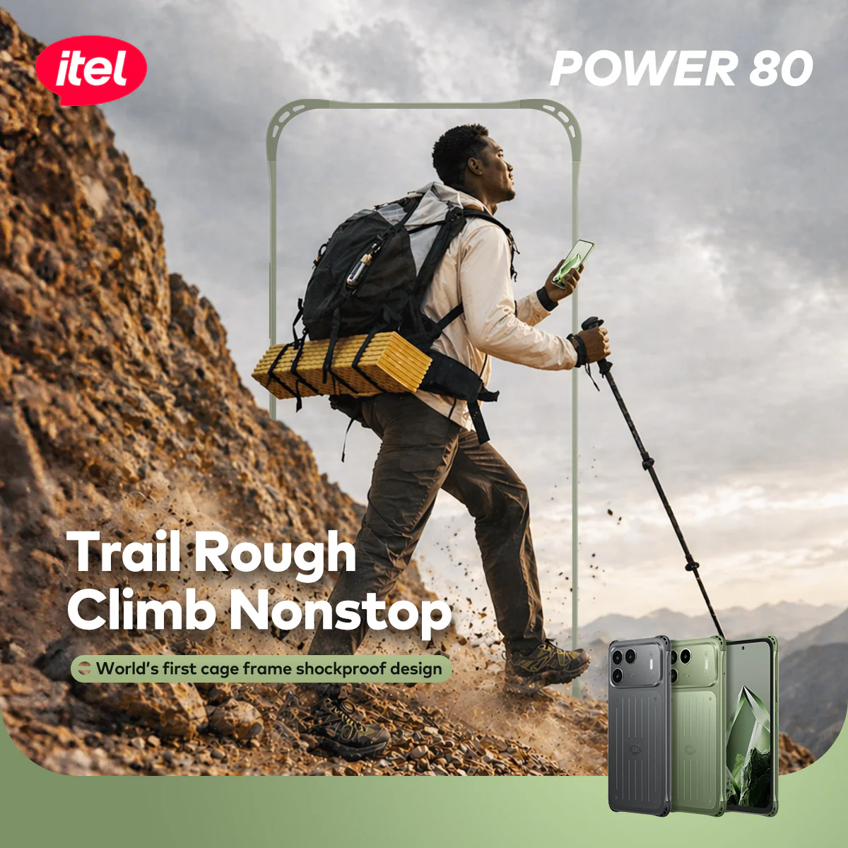 itel Power 80 Smartphone | No Case, No Wahala - Image 8