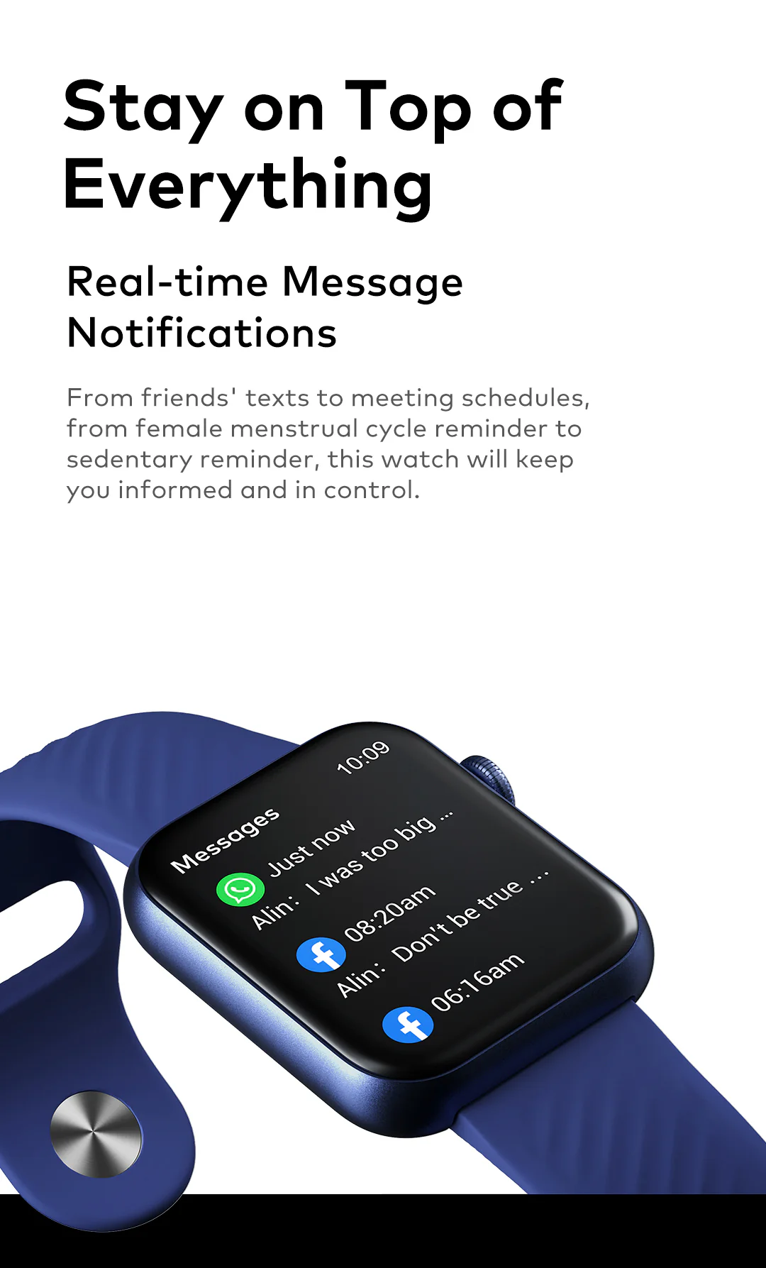 itel Smartwatch O11 Native Storm 3-Days Standby 24H Health Monitor - Image 5